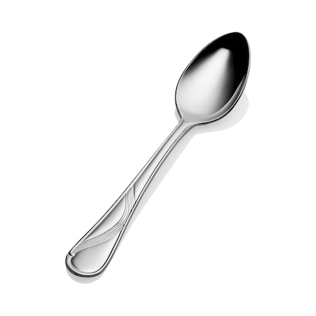 Bon Chef Wave, Soup/Dessert Spoon, Mirror Finish, 18/10, 7.60" , set of 12 S2203